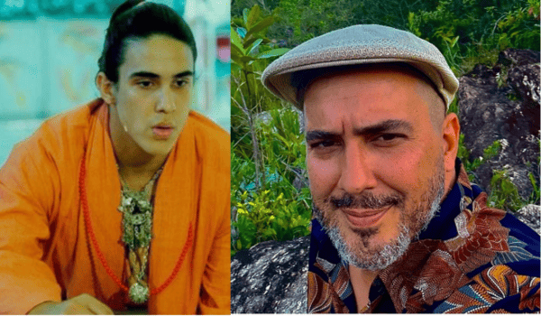 Foto do antes e depois de André Marques