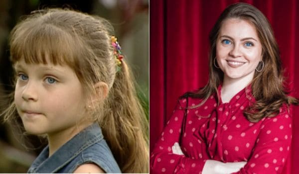 Foto antes e depois de Cecília Dassi