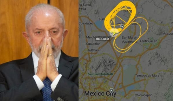 Avião do Lula com problemas técnicos